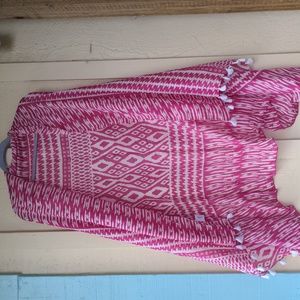 Elizabeth Gillette NYC Pink Scarf 🩷